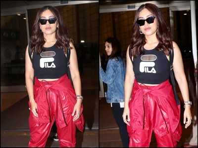 Photos: Bhumi Pednekar looks uber cool in THIS casual outfit