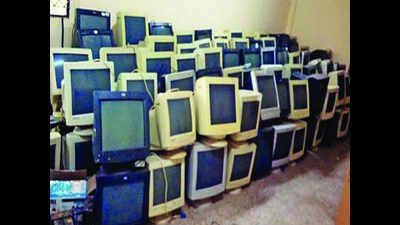 BDU staff reassemble junked computers, offer them to schools | Trichy ...