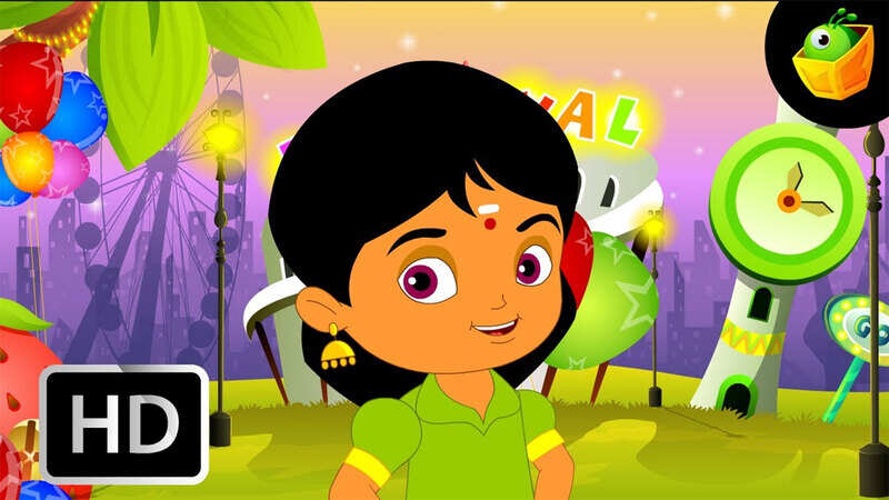 Popular Children Tamil Nursery Rhyme 'Pandigai' - Kids Nursery Rhymes ...