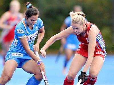 Indian women's hockey team play out goalless draw against Great Britain