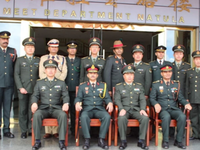 Indian, Chinese troops celebrate Chinese National Day