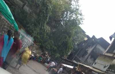 Illegal Hawkers next to St Charles School Vakola