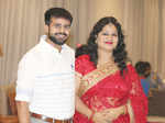 Raj Vardhan and Priti Pandey celebrate their daughter Mysha’s first birthday