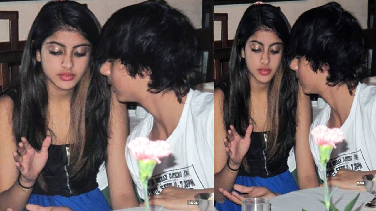Aryan khan and navya naveli nanda mms
