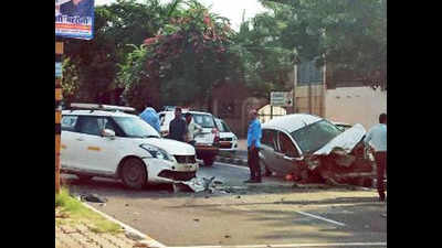 Delhi: Speeding car rams 2 others, woman killed
