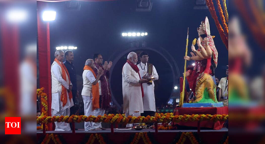 PM Modi declares rural India ‘open defecation free’ | Ahmedabad News ...