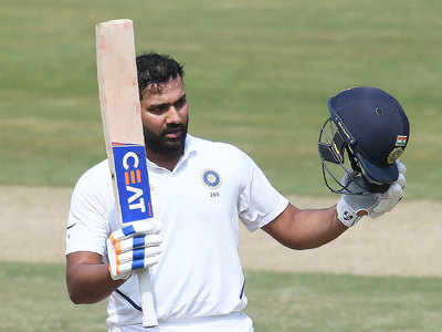 Rohit Sharma celebrates return to Tests with emphatic ton against South Africa