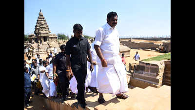 Modi-Xi summit: Edappadi K Palaniswami inspects Mamallapuram readiness