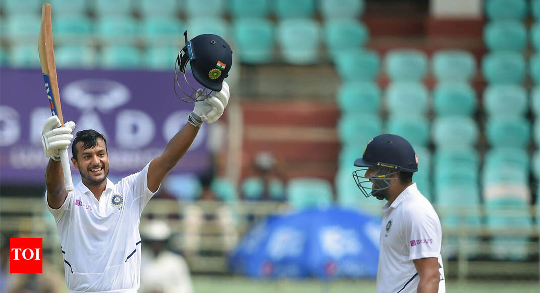 1st Test Day 2: Agarwal puts India on top vs SA