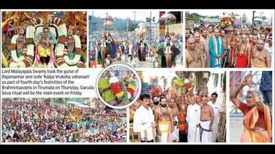 Day 4: Lord Malayappa Swamy dons Rajamannar avatar to wow devotees