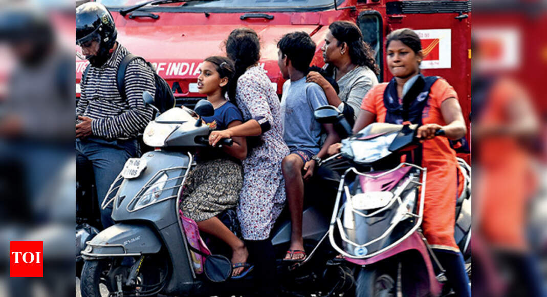 Helmet rule Cases booked up by 91 this year, DGP tells Madras high