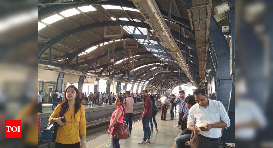 Delhi Metro Services On Blue Line Disrupted | Noida News - Times Of India