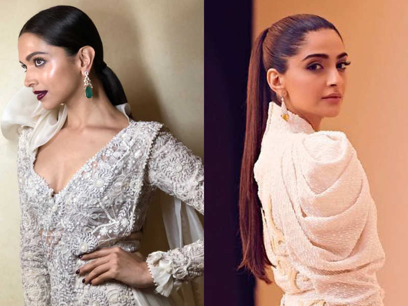 How to get slicked-back ponytail like Deepika Padukone and Sonam Kapoor