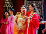 Kajol's Durga Puja festivities