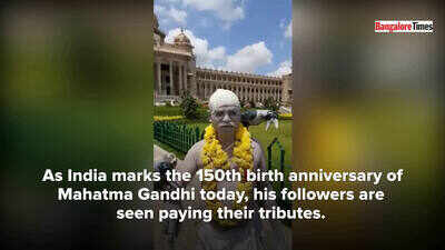 When Bengaluru celebrated Gandhi Jayanti