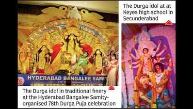 Social issues, water conservation are themes of Durga Puja this year
