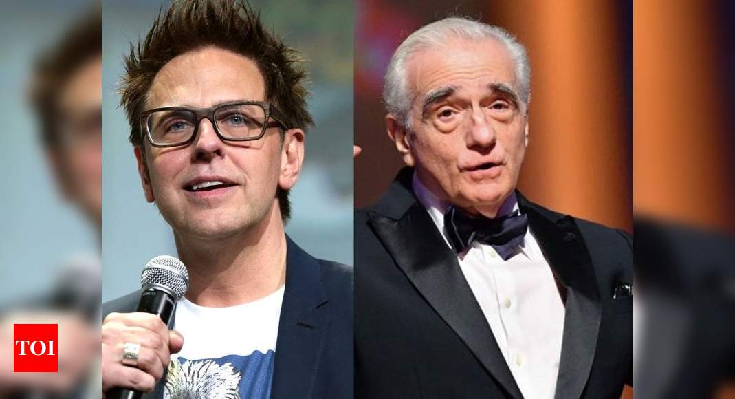 'Guardians of the Galaxy' director James Gunn reacts as Martin Scorsese ...