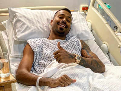 Hardik Pandya undergoes successful back surgery in London, out for minimum 3-4 months