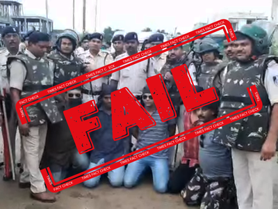 FAKE ALERT: Mock drill video from Madhya Pradesh shared claiming terrorists captured