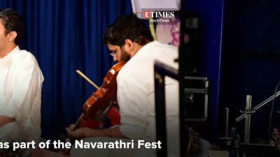 Shankar Vinayak performs in Kochi