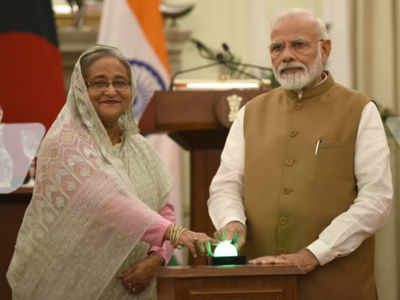 India, Bangladesh to broadbase ties; Hasina raises NRC issue with PM