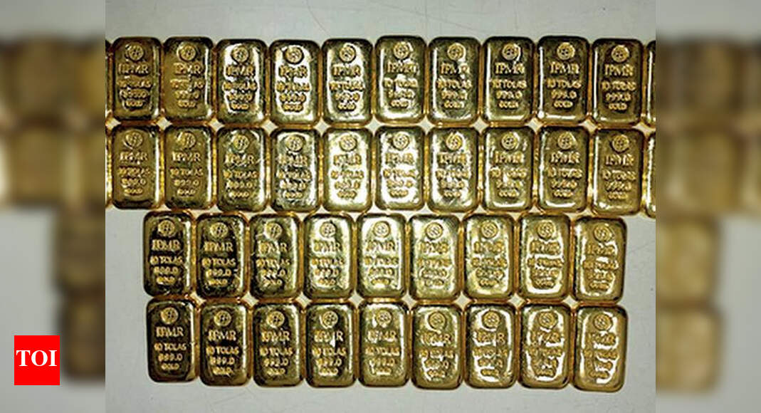 Hyderabad Three held for smuggling gold bars worth Rs 2 crore