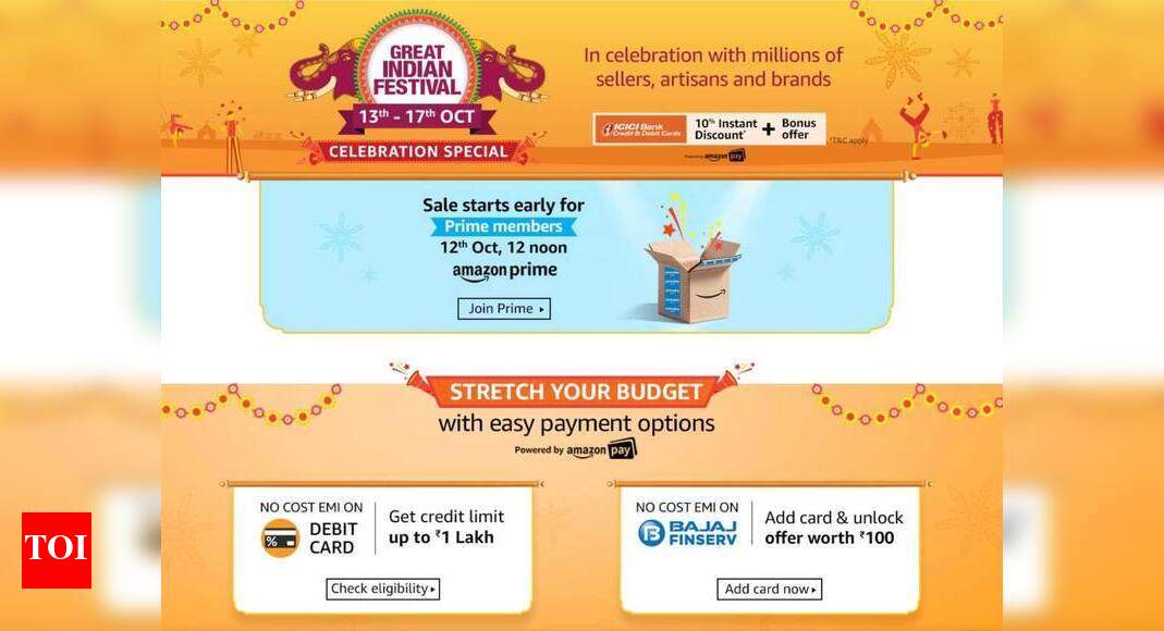 Amazon Sale: Amazon Great Indian Festival sale will be back on these ...