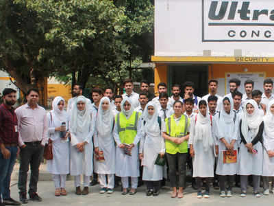 Haryana college students visit RMC plant