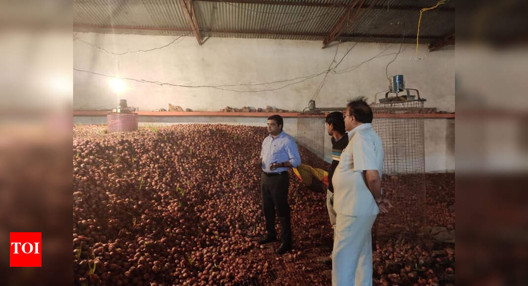 Onion Storage Facility MP Onion storage facility sealed after raid in