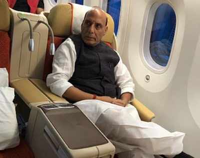 Rajnath Singh leaves for Paris on 3-day visit to receive 1st Rafale jet