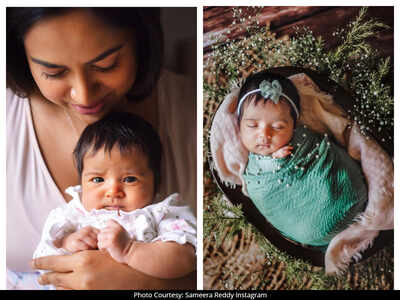 Sameera Reddy’s latest photo with daughter Nyra is too cute to be missed