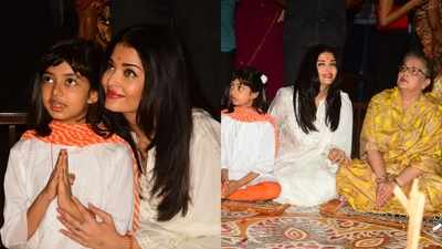 Aishwarya Rai birthday celebrations in Goa have Abhishek, daughter Aaradhya  showering her with love. See pics