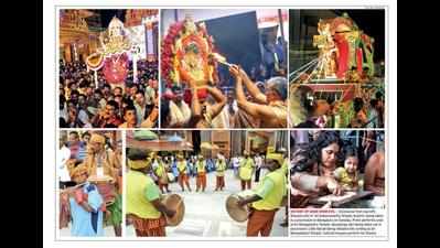 Mangaluru: Navratri culminates with Dasara procession
