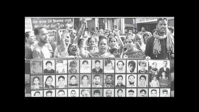 Amritsar rail tragedy: Kin hold protest over failed promises