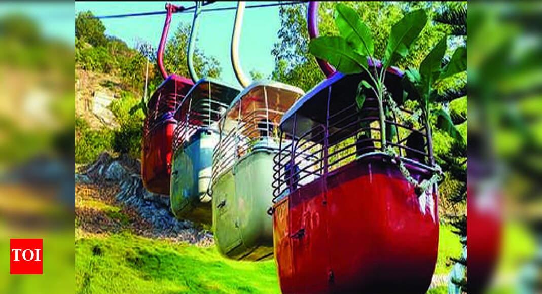 Rope car back in service at Palani temple Madurai News Times of India