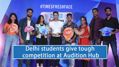 Delhi students give tough competition at Audition Hub