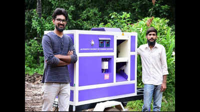 Coconut dehusking machine becoming popular in Mangaluru