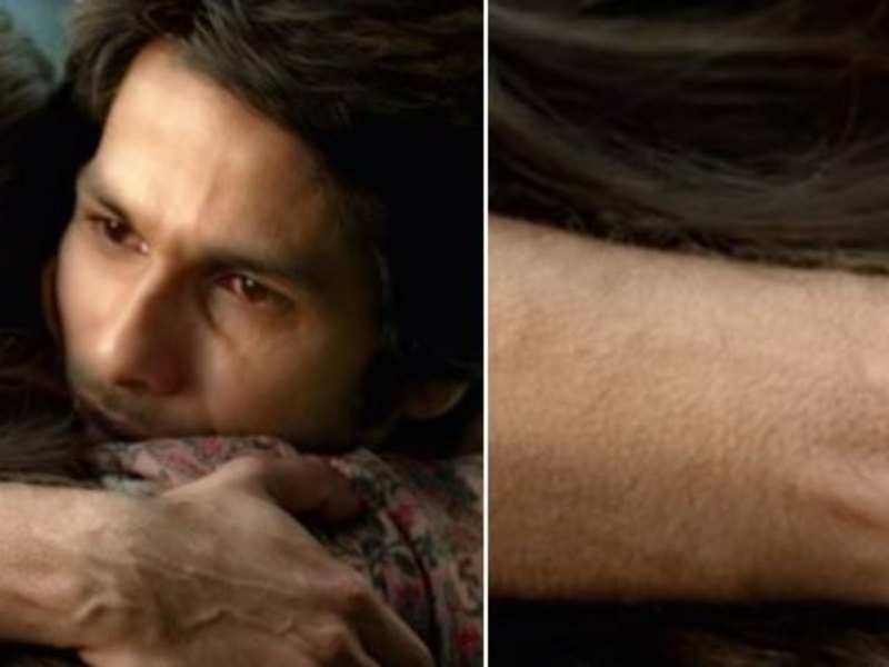 Shahid Kapoor Is Surprised After Fan Points Out Goosebumps On Kabir Singh S Arms Hindi Movie News Times Of India