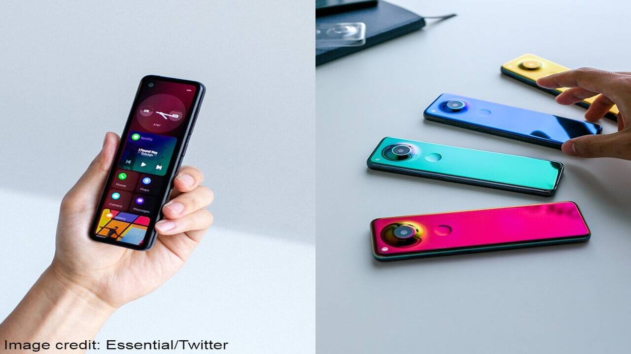 Andy Rubin: Android founder Andy Rubin gives a first look at a new  smartphone that looks like a TV remote - Times of India