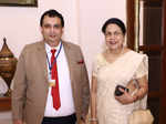 Manish Ahuja and Zohra Chaterjee