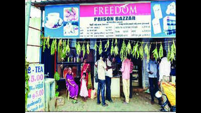 A bazaar that gives freedom to prisoners