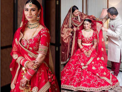 How a makeup artist gets ready for her own Indian wedding: Rhinestones,  edgy braids and bold colours included | Vogue India