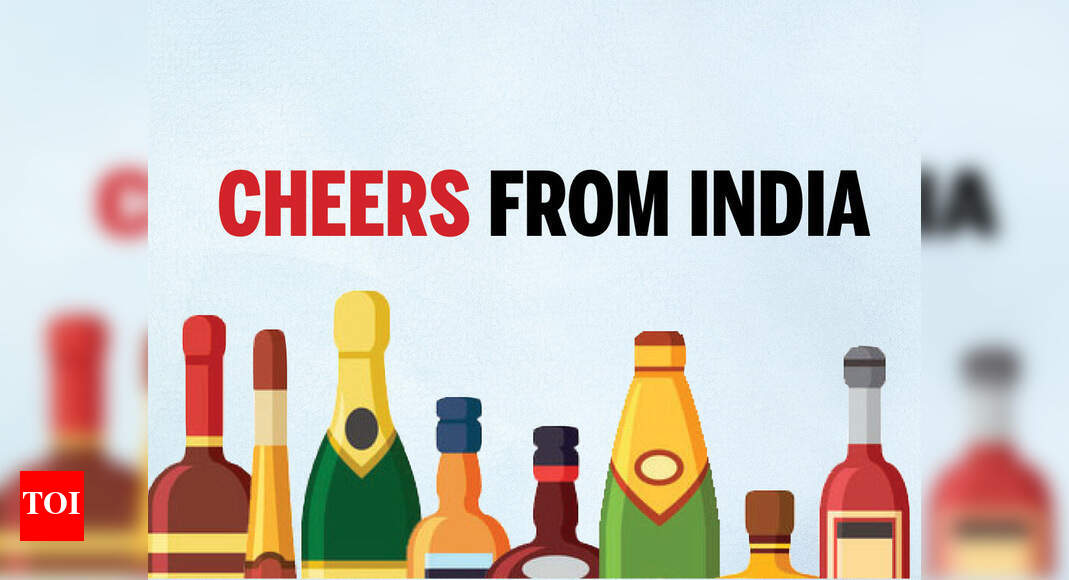 India is 3rd largest alcohol market globally Times of India