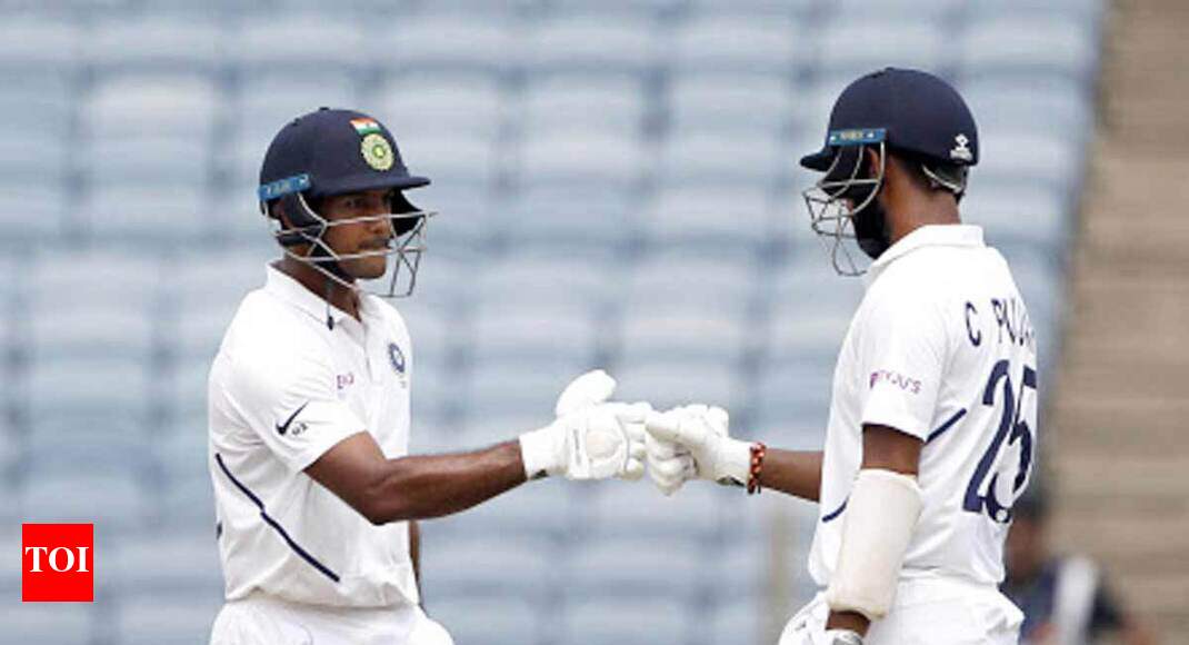 India vs South Africa: Mayank has learnt the art of conversion from domestic cricket, says Pujara - Times of India