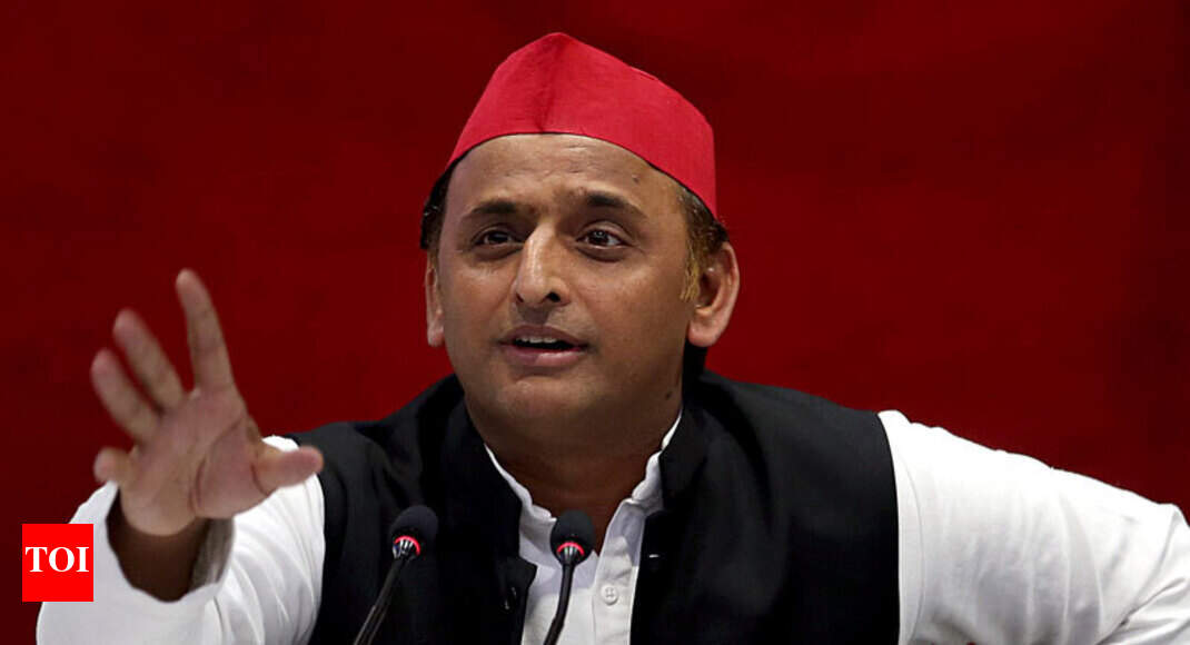 Not 'Ram Raj', it's 'Nathuram Raj' in Uttar Pradesh: Akhilesh Yadav | India News - Times of India