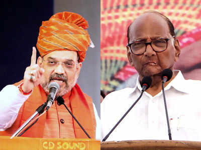 Maharashtra polls: Sharad Pawar, Amit Shah slug it out over use of Article 370 as election issue