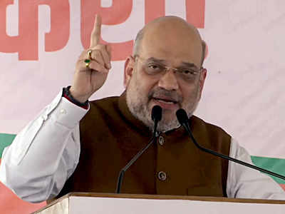 Congress, NCP work for their families, we for India: Amit Shah