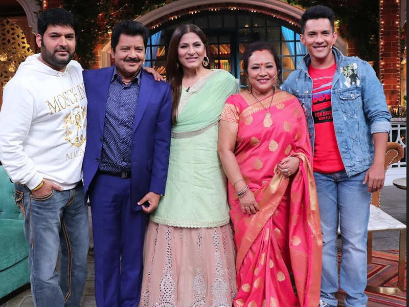 The Kapil Sharma Show Son Aditya S Girlfriends Were Impressed More With Udit Narayan Times Of India