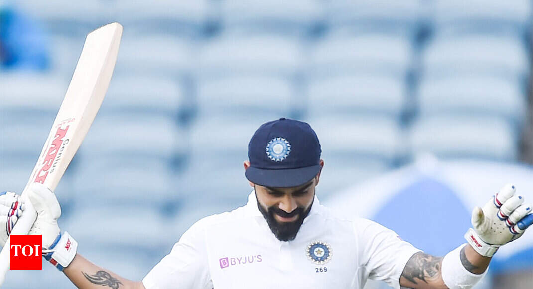 Virat Kohli goes past Sachin with 7th double ton