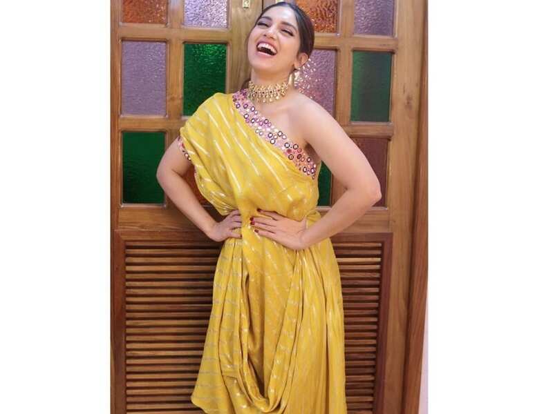 latest yellow dress
